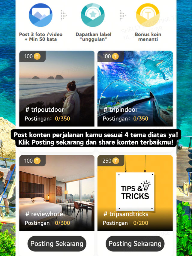 Challenge pertama!! Trip Kemana, buruan~