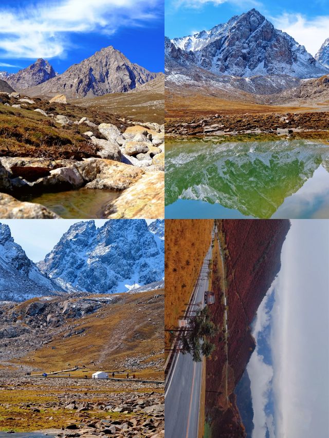 冰溝河秋色太絕了