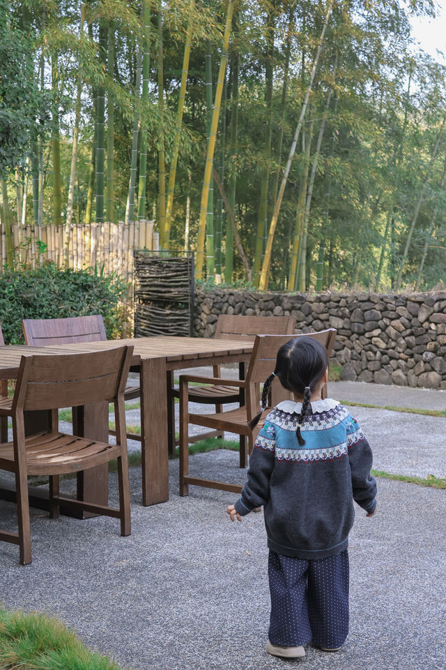 秋天帶娃住進莫干山，被美景治癒了！