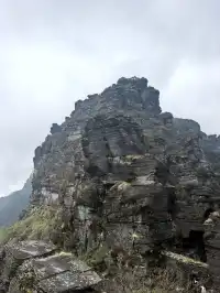 登頂梵淨山坐了最暈車的景交車
