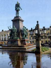 雨中邂逅最美廣場