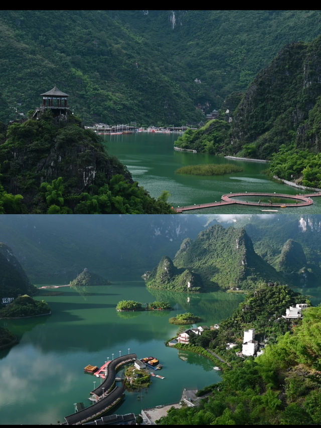 冬遊百色浩坤湖6日仙境之旅