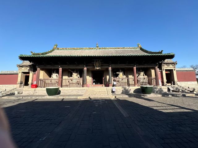 震撼平遙雙林寺·韋陀像泥塑巔峰之作 震撼平遙雙林寺·韋陀像泥塑巔峰之作