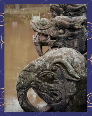 용뇌교는 360도 사진 촬영과 대화가 가능한 머무를 가치가 있는 고대 석교입니다