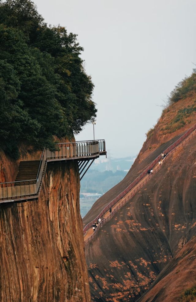 高椅嶺|郴州丹霞地貌天花板隨手一拍就是大片! 高椅嶺|郴州丹霞地貌天花板隨手一拍就是大片!