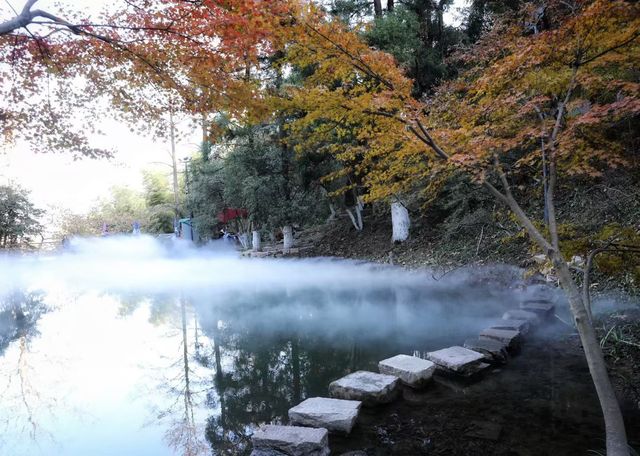 莫干山紅葉美到極致