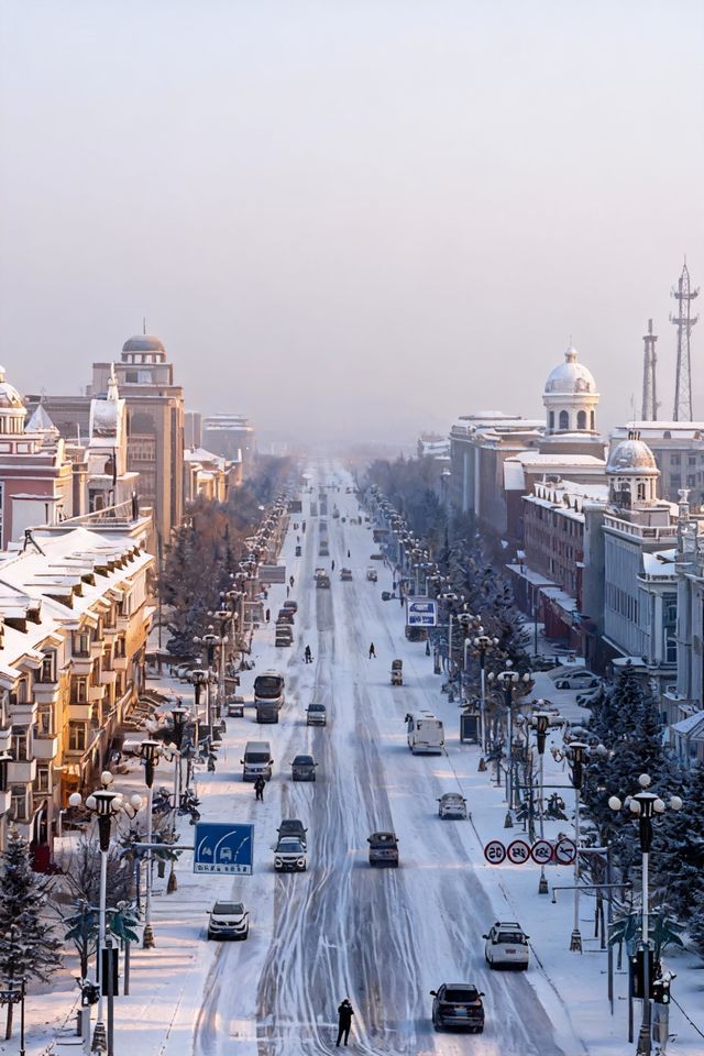 我在漠河看到了幻彩的極光！！