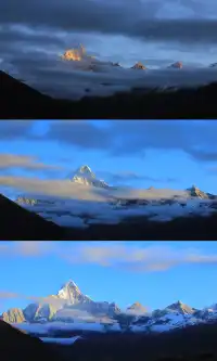 川西｜真的好幸運 拍到日照金山了！還有彩林