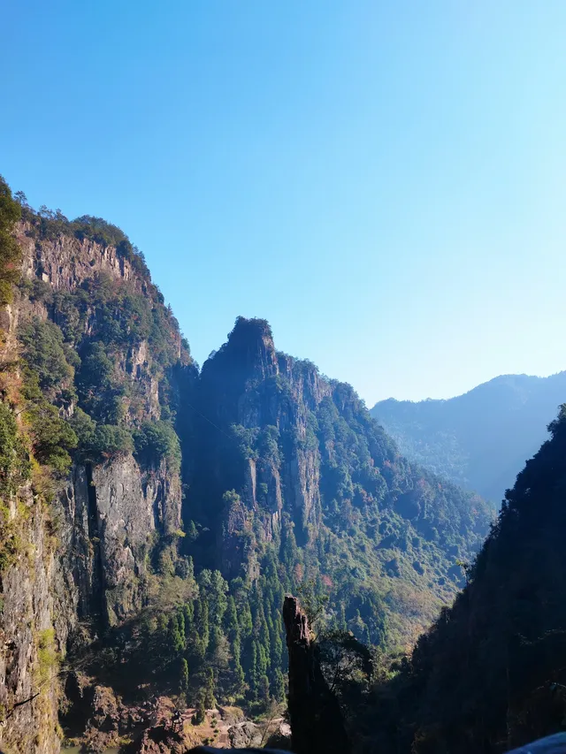 每週一山百丈漈帶娃闖進瀑布的武俠世界