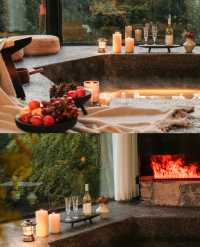 安吉必泡溫泉心!住NookNook,享山野湯泉+圍爐煮茶~