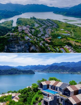 คอนราด ตงลู่ โรงแรมรีสอร์ทหรูที่ตั้งอยู่ท่ามกลางภูเขาติดทะเลสาบ