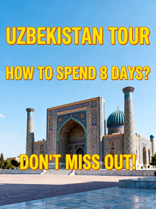 8-day multi-country itinerary for Uzbekistan and more – just copy and go