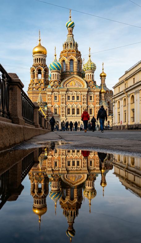 Check in at the Church of the Savior on Spilled Blood! The