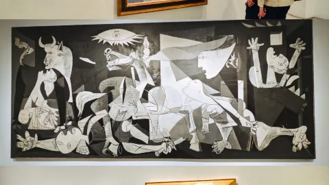 Get your fill of the abstract art from your textbooks in Madrid — traveler post in Spain