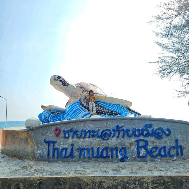 หาดท้ายเหมือง บรรยากาศดีนะ