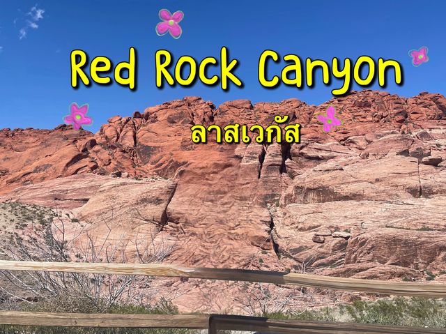 🪨🇺🇸 เช็คอินถิ่นภูเขาหินแดง⛰️🌵