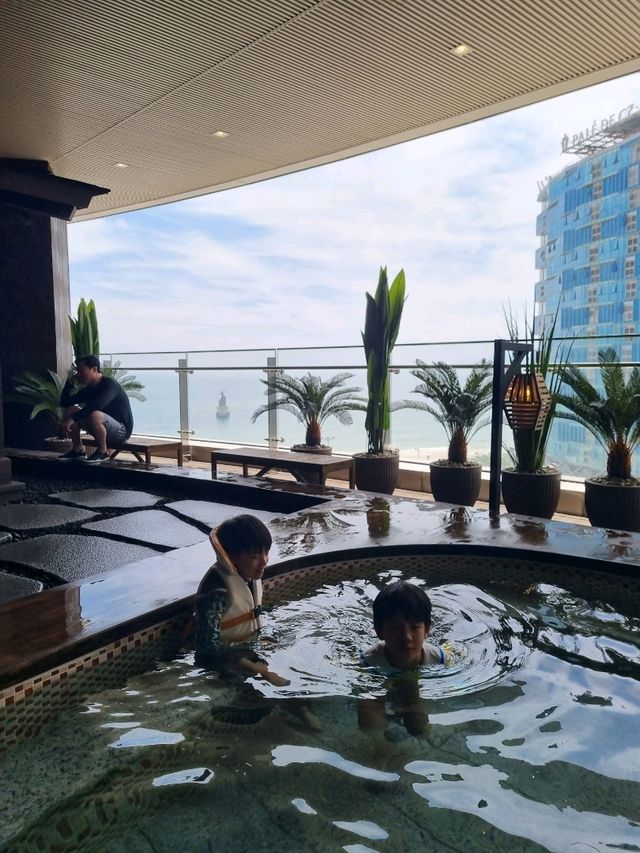 해운대 럭셔리 워터파크의 노천탕