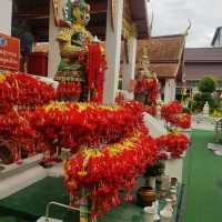 วัดทรายมูลเมือง ไหว้ขอพรท้าวเวสสุวรรณ