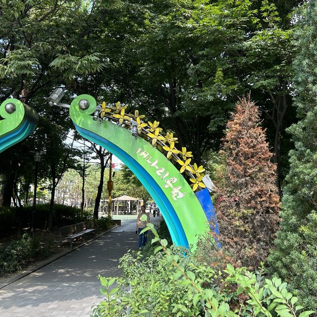 동탄 개나리공원, 일상의 여유를 느낄 수 있는 근린공원