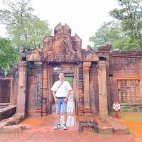 Bonteay Srei Tempple View in Siem Reap 