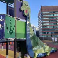  大家睇唔睇到呀？有恐龍🦕🦖黎左沙田新城市廣場呀‼️