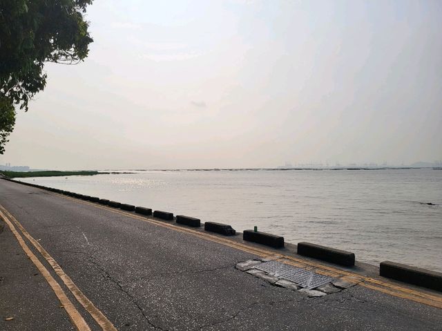 打卡一流的流浮山景色