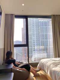 오픈형 루프탑 인피니티풀 수영장 호캉스 🫧🏙️🤍