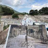 Ephesus - great theatre & library of Celsus