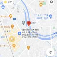 元荒川の中洲　「葛西親水緑道」「藤棚通り」