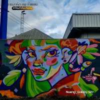 Street Art บนกำแพง - เชียงใหม่