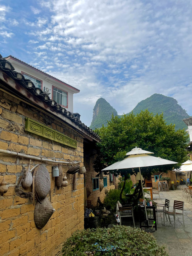 Stunning Yangshuo Courtyard with a view ⛰️