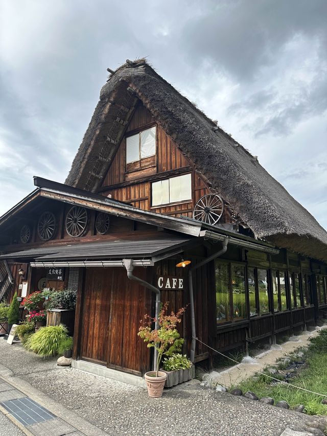 白川鄉 ｜合掌村中的特色咖啡店☕️