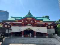 The magnificient shrine at Tokyo Central, Hie Shrine