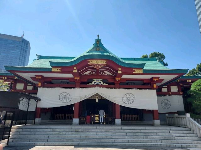 The magnificient shrine at Tokyo Central, Hie Shrine