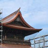 地震後的阿蘇神社
