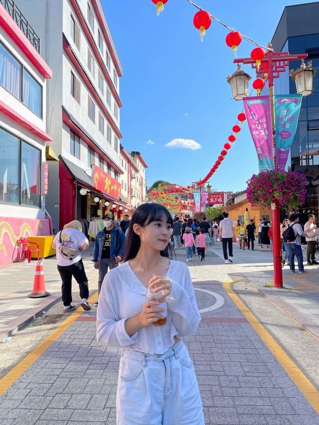 다양한 먹거리 가득한 인천 차이나타운