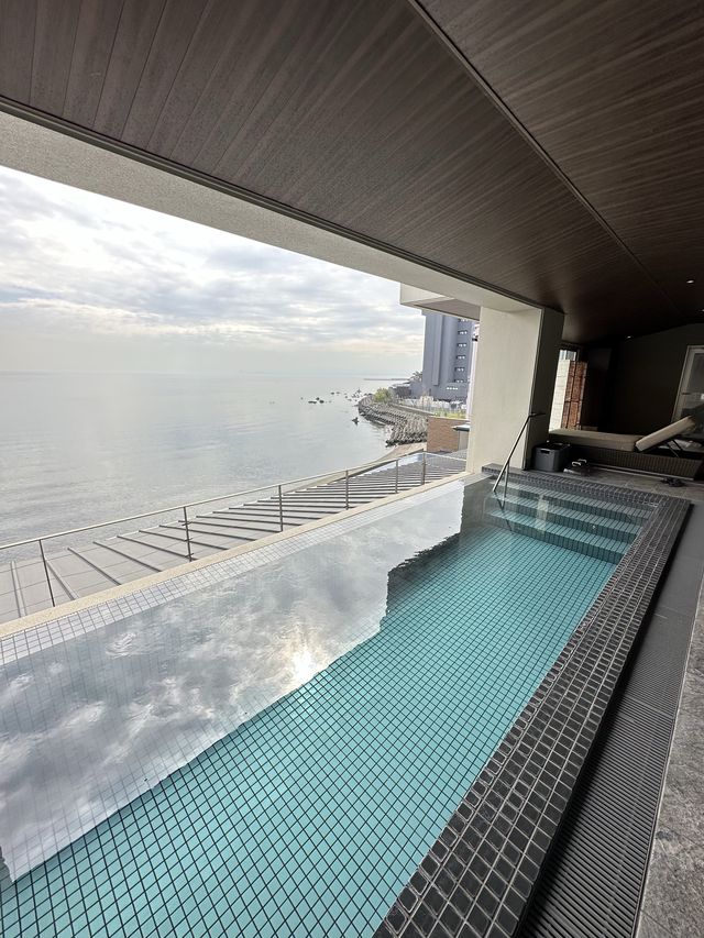 日本別府Amane Resort Seikai 套房內享受獨立溫泉游泳按摩池