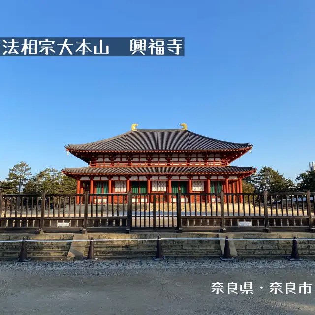 古都・奈良県「興福寺」国宝の五重塔は圧巻です