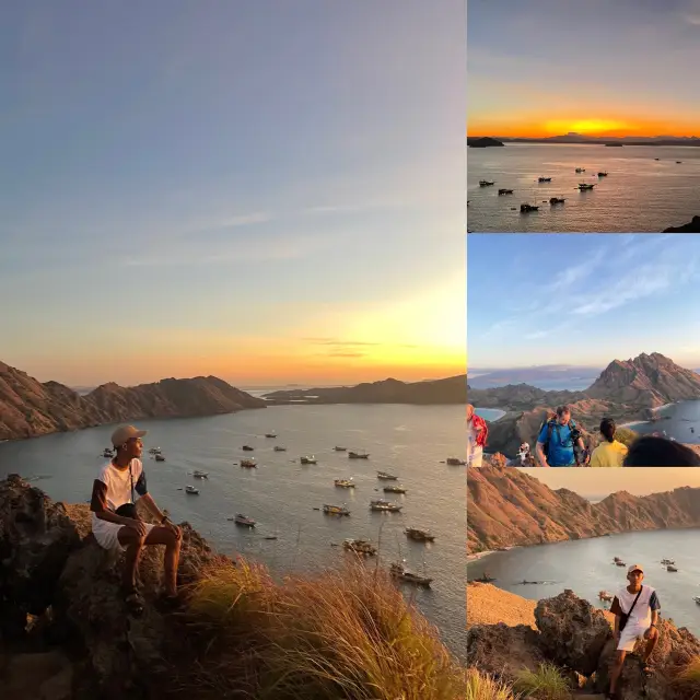 Sunrise in Padar Island