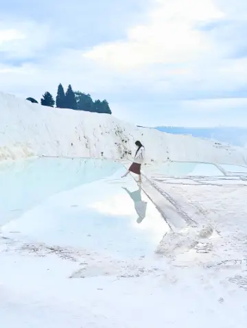 パムッカレです。 ヒエラポリス-パムッカレ - Wikipedia