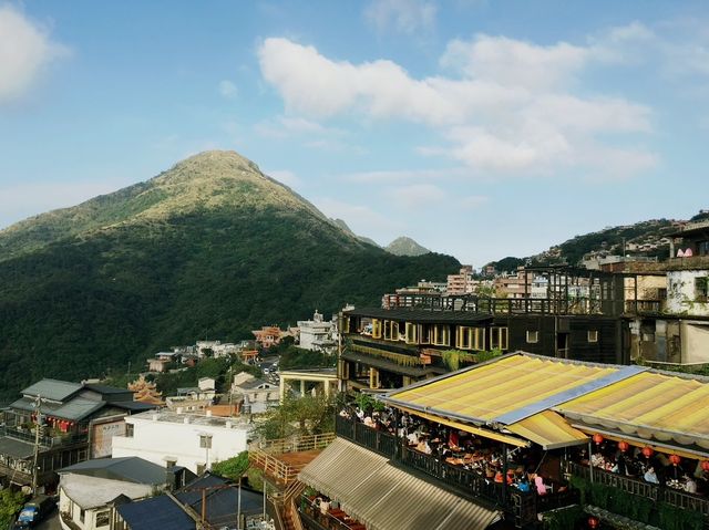 Quaint teahouses at Jiufen