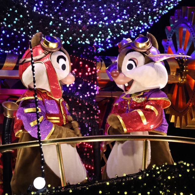 あの有名な夜の光のパレード