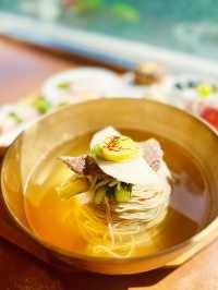 【ソウル】恩平韓屋村で食べる見た目も美しい限定の冷麺御膳