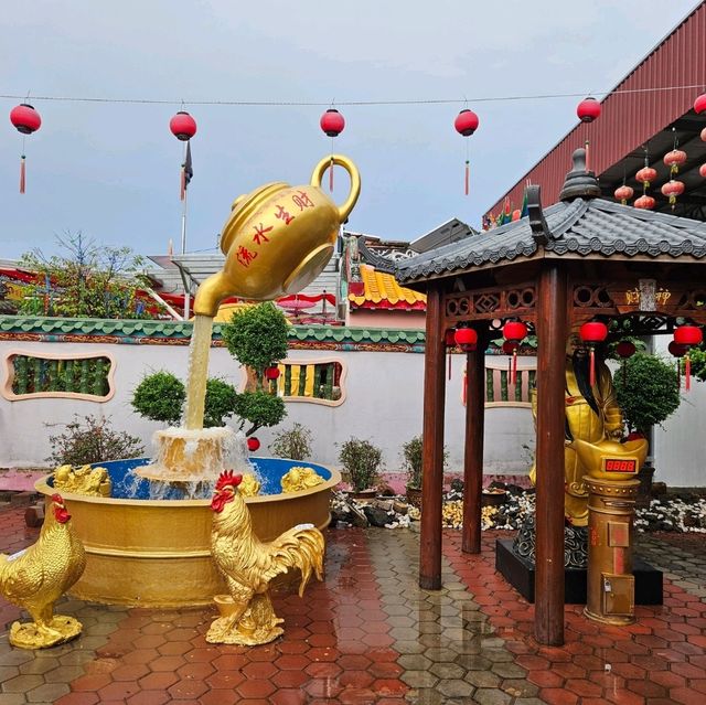 Ancient chinese temple nestled in the outskirt of Desaru town