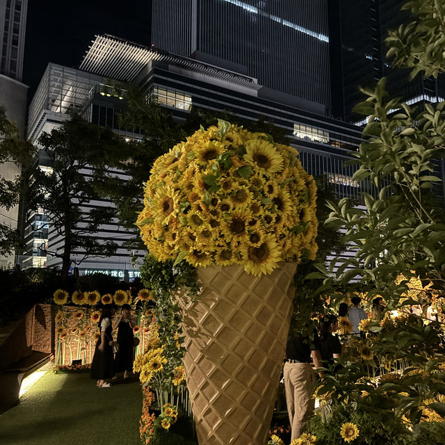 「名古屋夏季旅遊推薦：嚮日葵スカイガーデン2024，浪漫夢幻的金黃花海」