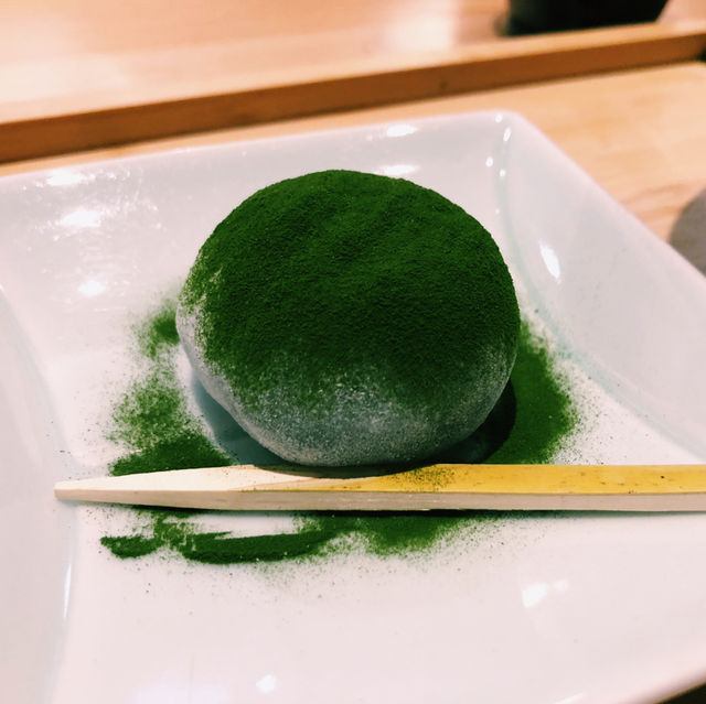 【大阪🇯🇵】ダブル抹茶で和を味わう🍵