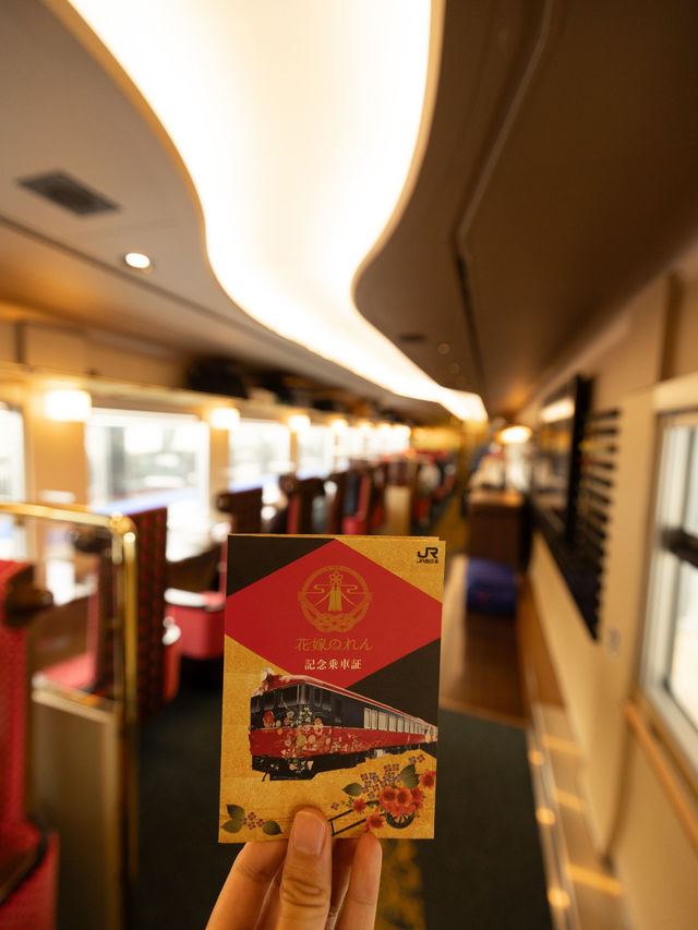 [金澤] 情侶必坐的觀光列車 花嫁暖簾號