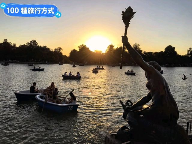 西班牙馬德里-皇室後花園中的玻璃屋：麗池公園水晶宮