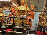 晴明祭前夕/ 宵宮祭！巫女潑灑熱水，人群尖叫🤣