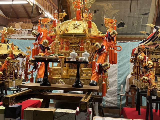 晴明祭前夕/ 宵宮祭！巫女潑灑熱水，人群尖叫🤣